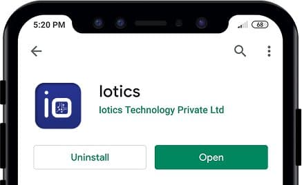 Install the iotics app