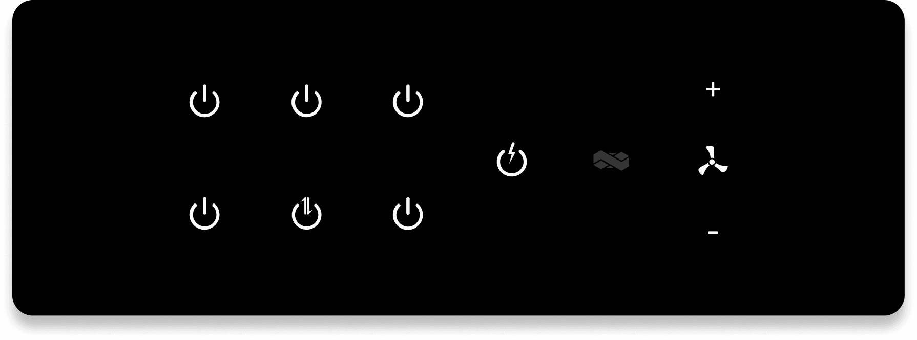7 Switch + 1 Fan