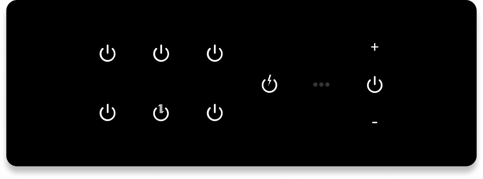 7 Switch + 1 Dimmer