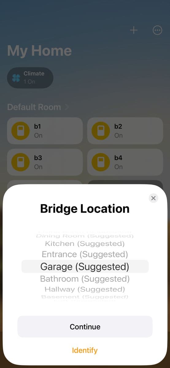 Choose where the module is